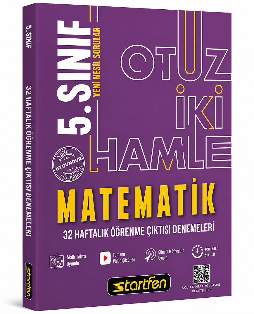 5. SINIF MATEMATİK 32 HAMLE ÖĞRENME ÇIKTISI DENEMELERİ - 1