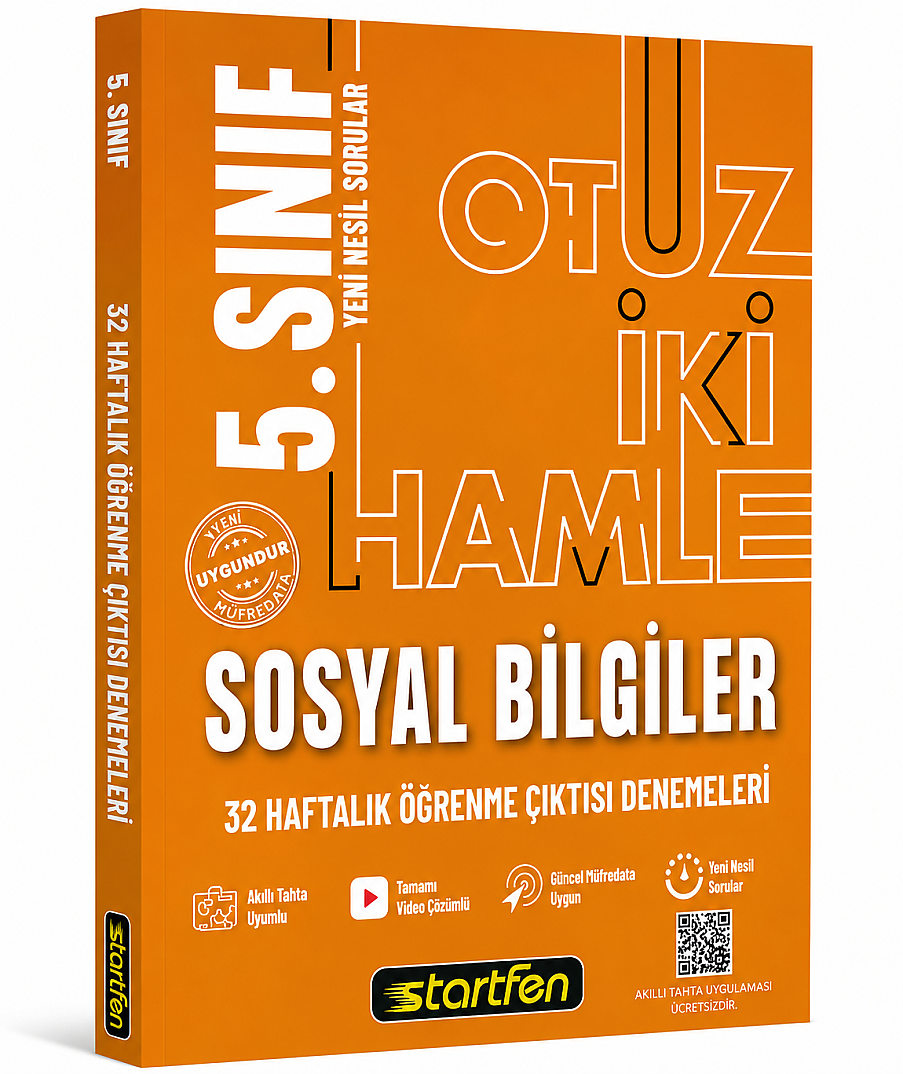 5. SINIF SOSYAL BİLGİLER 32 HAMLE ÖĞRENME ÇIKTISI DENEMELERİ - 1