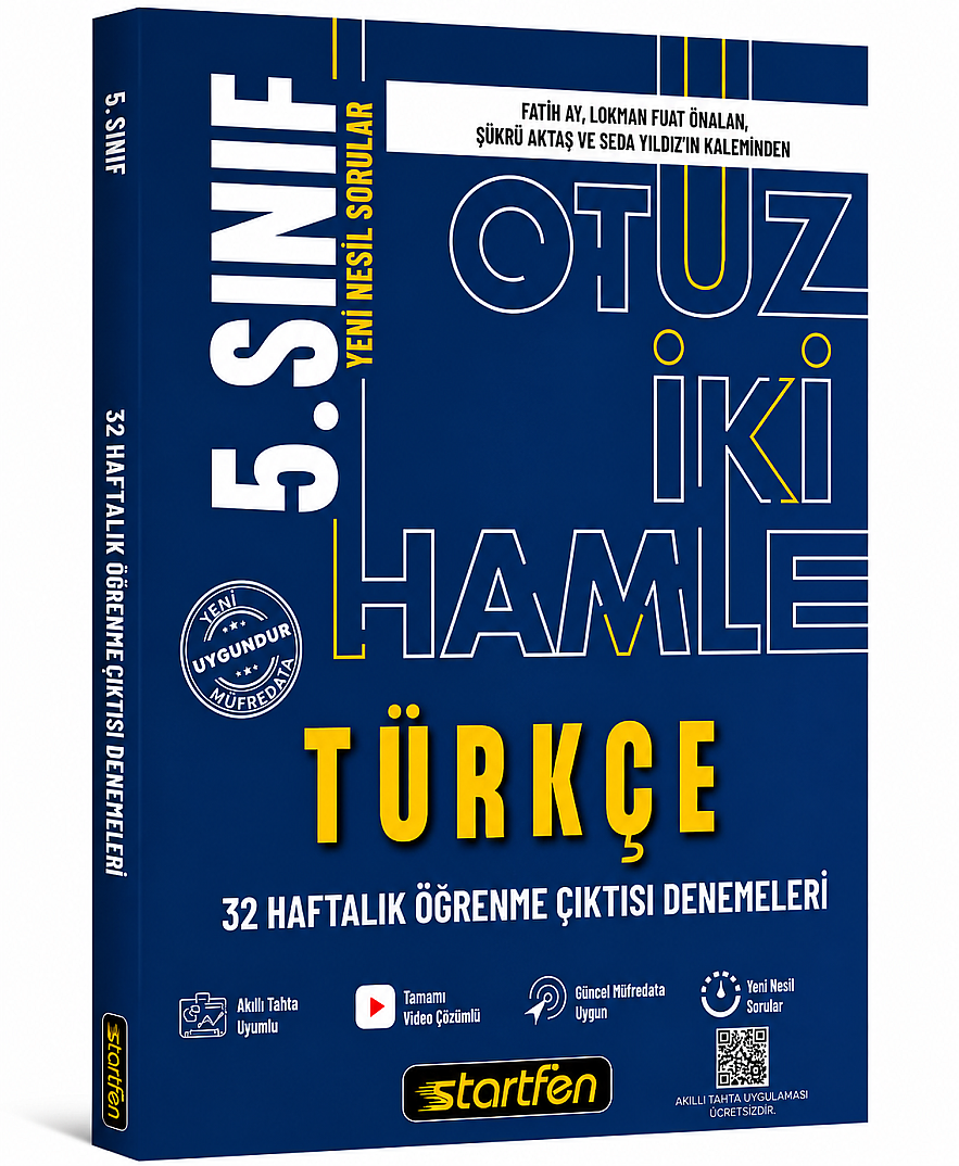 5. SINIF TÜRKÇE 32 HAMLE ÖĞRENME ÇIKTISI DENEMELERİ - 1