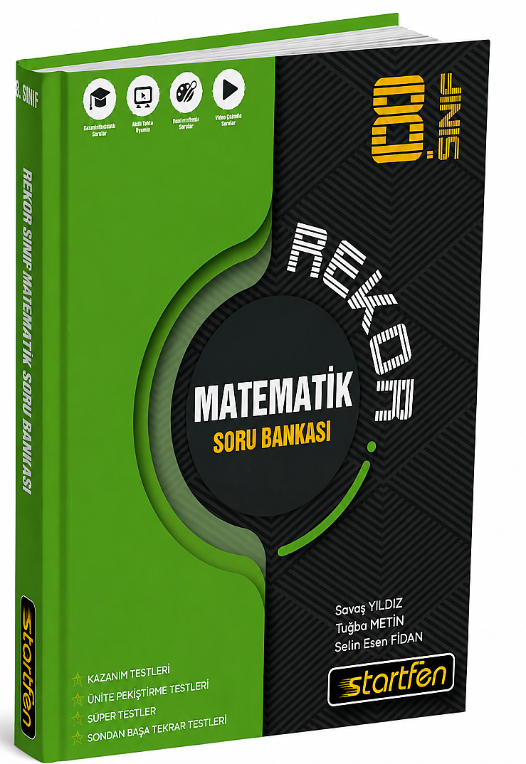 8. SINIF REKOR MATEMATİK SORU BANKASI - 1
