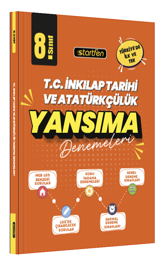 8. Sınıf T.C İnkılap Tarihi ve Atatürkçülük Yansıma Denemeleri - 1