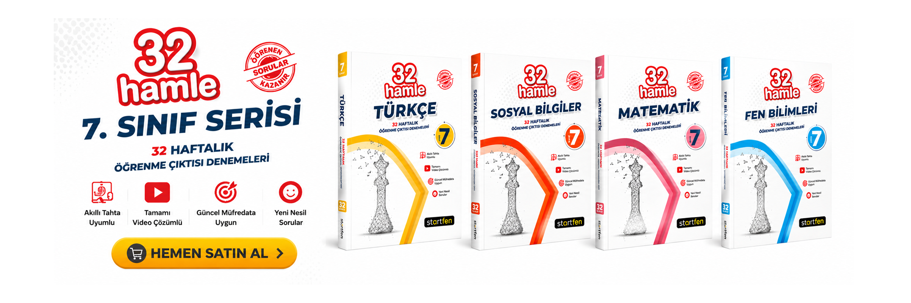 7. SINIF 32 HAMLE SERİSİ